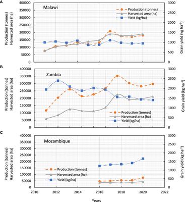 Closing the yield gap of soybean (Glycine max (L.) Merril) in Southern Africa: a case of Malawi, Zambia, and Mozambique